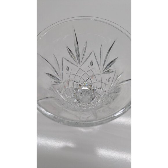 Godinger Lexington Open Hurricane Crystal Candle Holder Vase - Picture 10 of 14